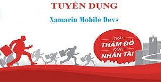 TUYỂN DỤNG 3 VỊ TRÍ XAMARIN MOBLE DEVS