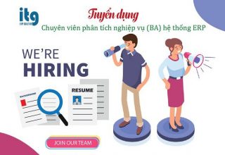 Tuyển dụng chuyên viên phân tích nghiệp vụ (BA) hệ thống ERP