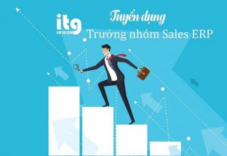 Tuyển dụng Trưởng nhóm Sales ERP (Thu nhập hấp dẫn & bền vững)