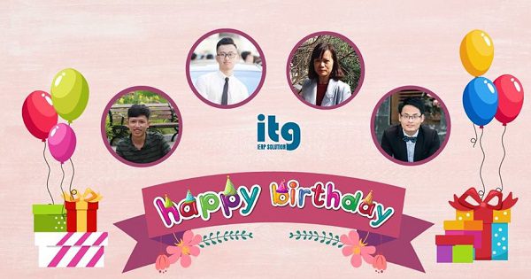 sinh nhat thang 10 - Mừng sinh nhật Team tháng 10 ITG: Ngập tràn tiếng cười và niềm vui
