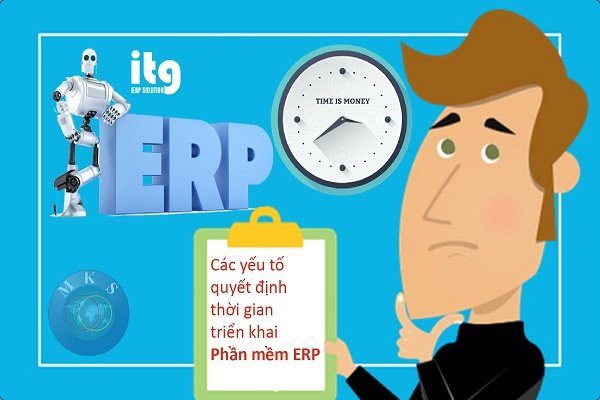 thời gian triển khai phần mềm ERP