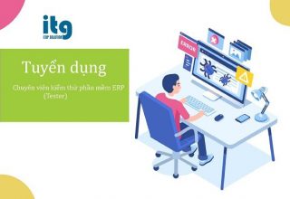 ITG tuyển dụng chuyên viên kiểm thử phần mềm ERP (Tester)