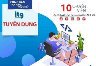 ITG Tuyển dụng 10 Lập trình viên .Net Developers (C#, .NET, SQL)