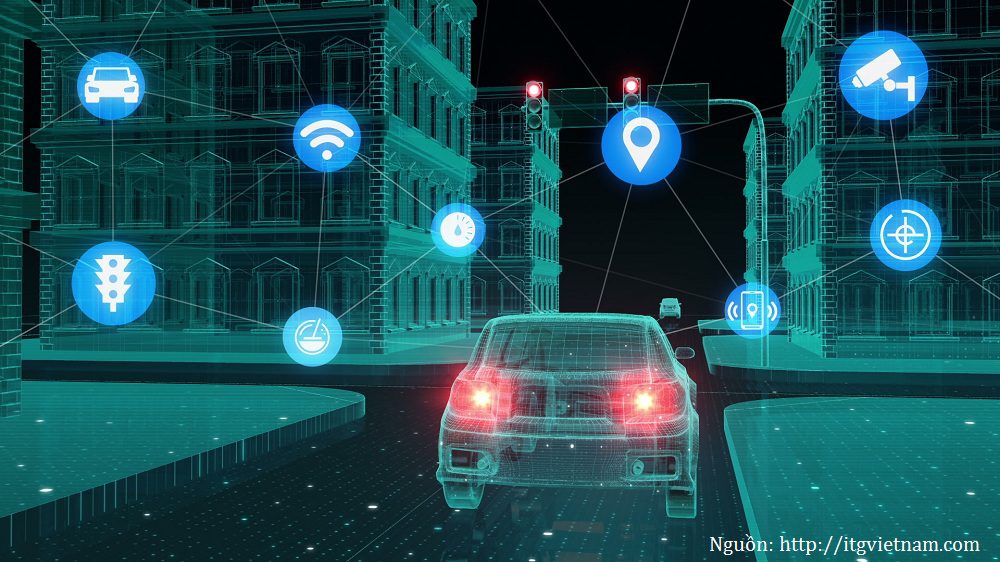 Ứng dụng của Internet of Things trong xe không người lái