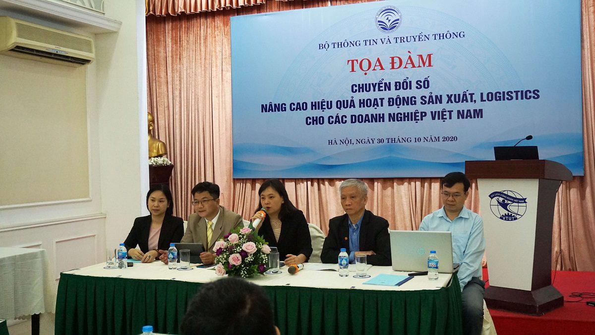 ANh Hach 2 1 - ITG tham gia tọa đàm “Chuyển đổi số: Nâng cao hiệu quả hoạt động sản xuất, logistics cho các doanh nghiệp Việt Nam” của Bộ Thông tin và Truyền thông