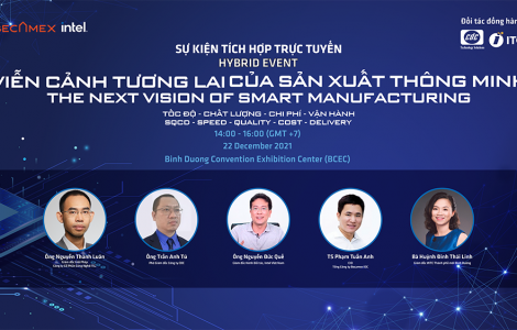 Mời đăng ký tham dự Webinar  “SQCD – The Next Vision of Smart Manufacturing”
