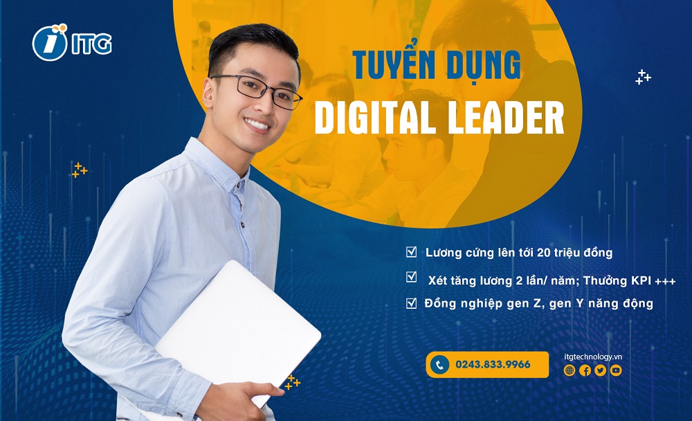 itg technology tuyen dung digital marketing - ITG chiêu mộ nhân tài cho vị trí Digital Marketing Team Leader
