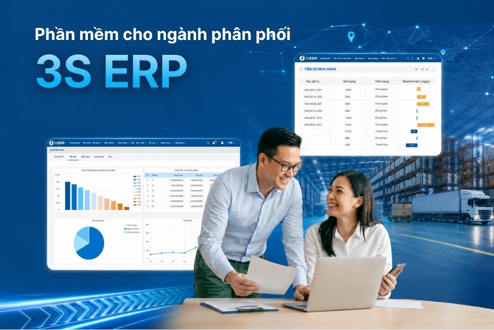 Giải pháp 3S ERP cho ngành phân phối
