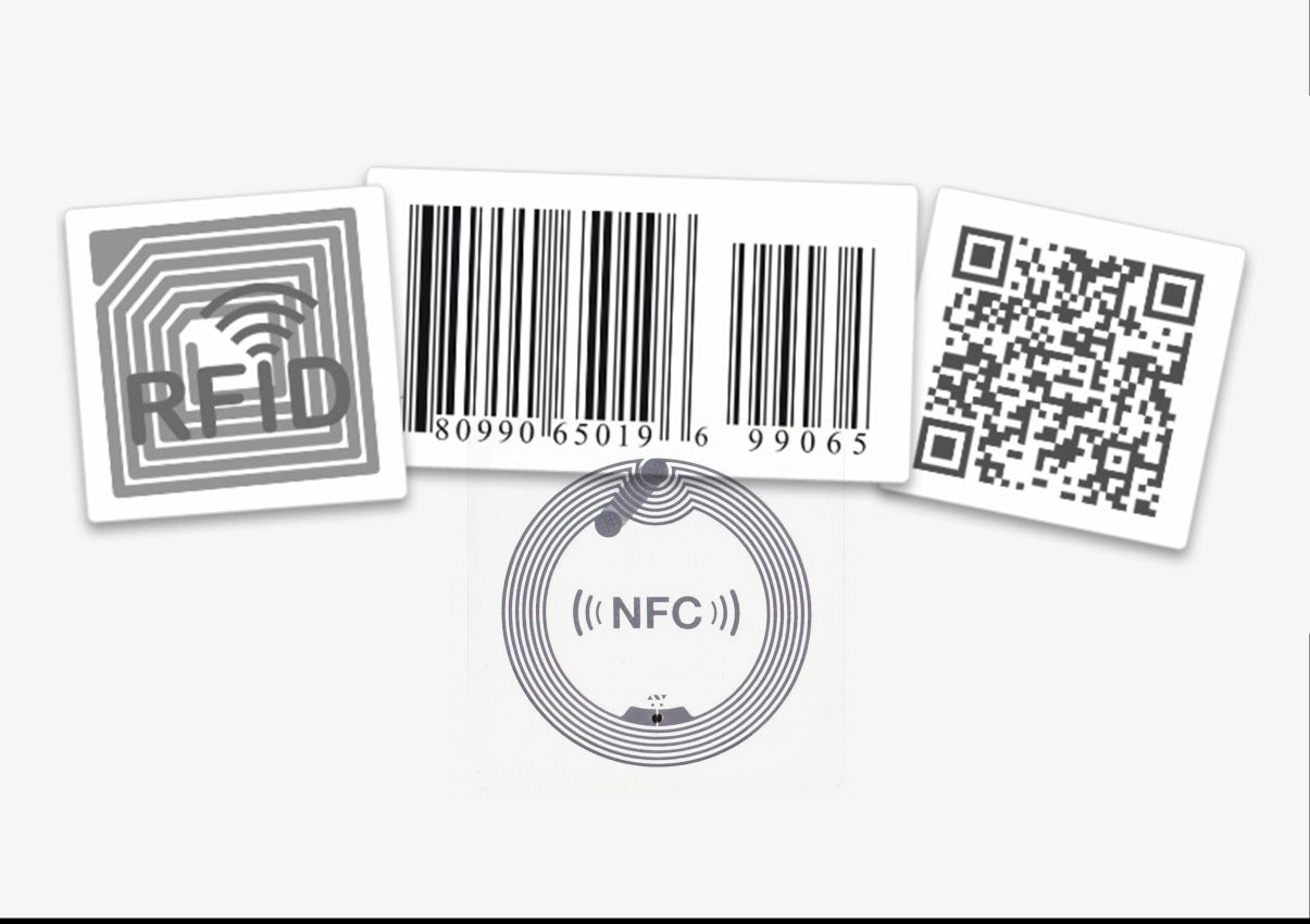 So sánh RFID - Bar Code - QR Code - NFC 