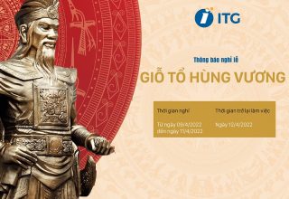 ITG Technology thông báo lịch nghỉ lễ giỗ tổ Hùng Vương năm 2022