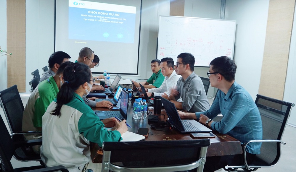Kick off dự án triển khai giải pháp 3S MES tại An Phú Việt – Vendor của Samsung Việt Nam 