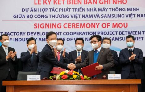 Bộ Công Thương và Samsung hợp tác trong chương trình phát triển Nhà máy thông minh tại Việt Nam 
