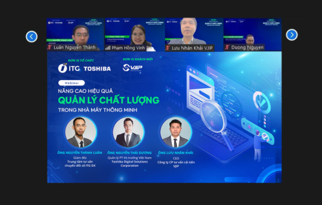 Webinar “Quản lý chất lượng trong nhà máy thông minh” khép lại với nhiều giải pháp có tính ứng dụng thực tiễn