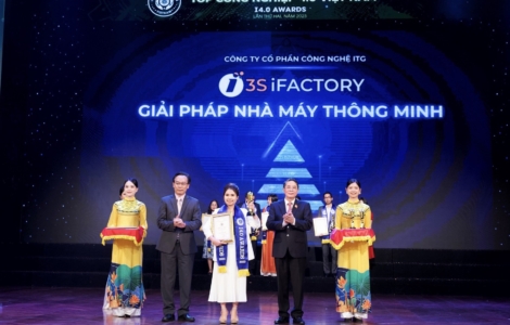 Phiên bản nâng cấp của giải pháp 3S iFACTORY lần thứ hai được vinh danh tại lễ trao giải “Top Công nghiệp 4.0 Việt Nam – i4.0 Awards”