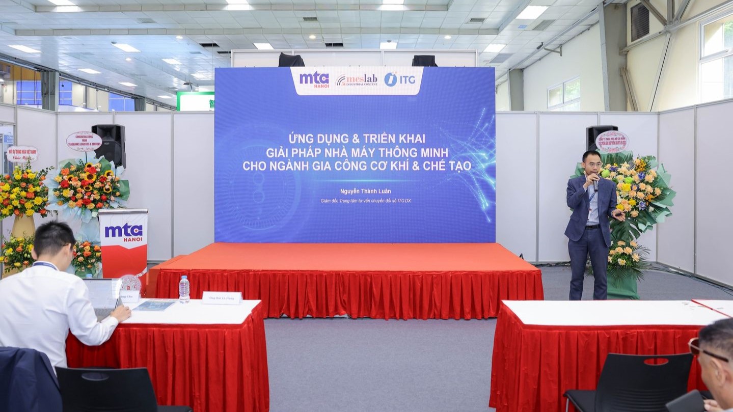 12 - Dấu ấn của ITG tại triển lãm và Hội thảo Quốc tế lần thứ 9 về Cơ khí chính xác và Sản xuất chế tạo - MTA Hanoi 2023