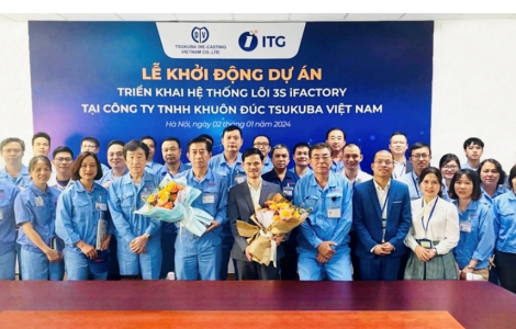 Kick-off dự án “Triển khai hệ thống cốt lõi” tại Công ty TNHH Khuôn đúc Tsukuba Việt Nam (TDV)