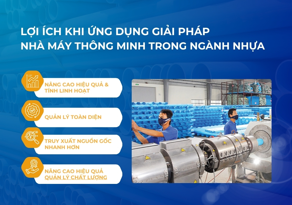 Ứng dụng giải pháp nhà máy thông minh giúp nâng cao hiệu quả và chất lượng sản xuất