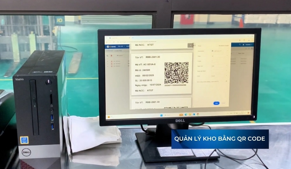 3S WMS ứng dụng công nghệ QR Code để định danh cho từng đơn vị sản phẩm