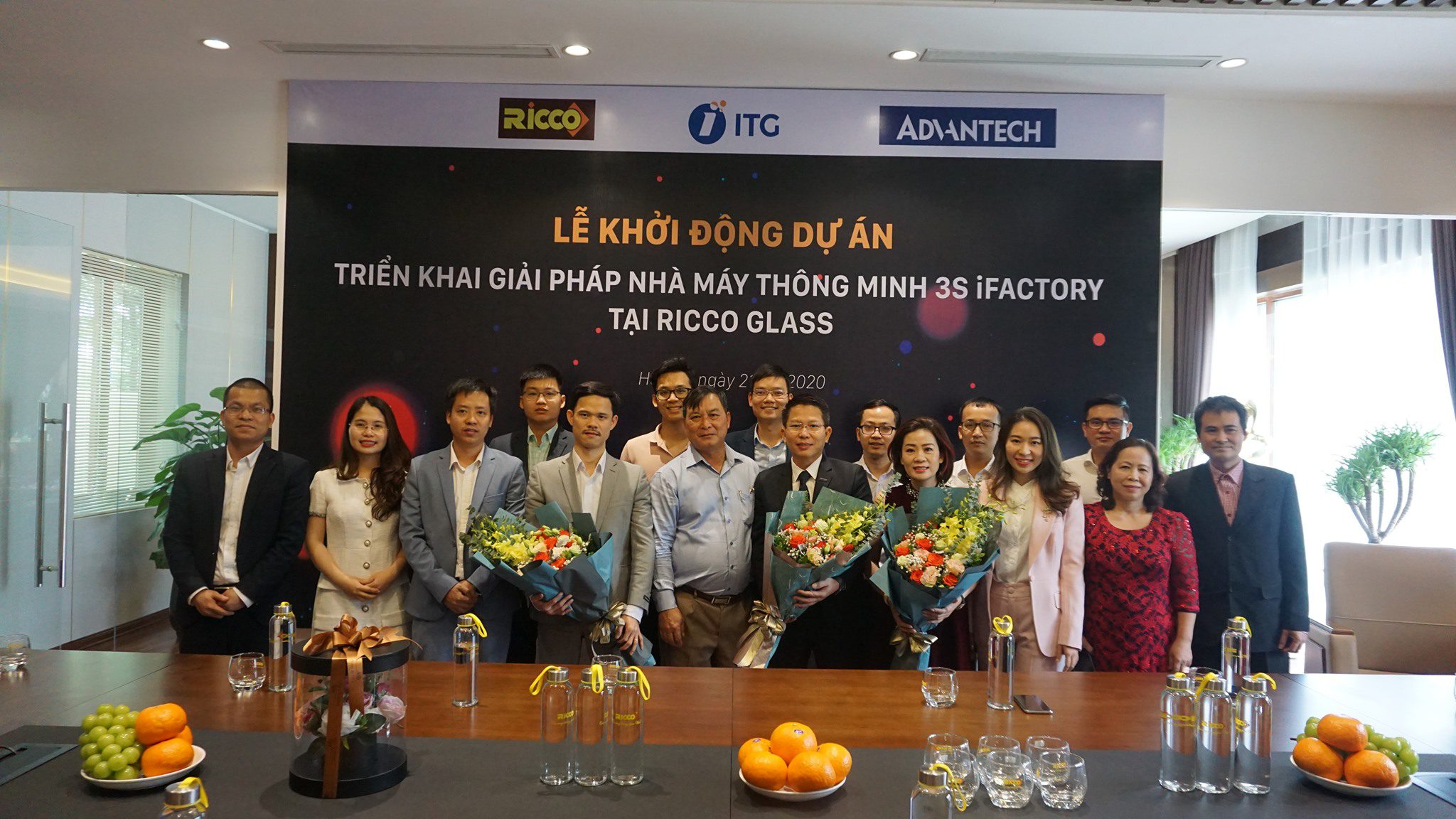 Triển khai giải pháp 3S iFACTORY chuẩn 5S+1 cho Ricco Glass