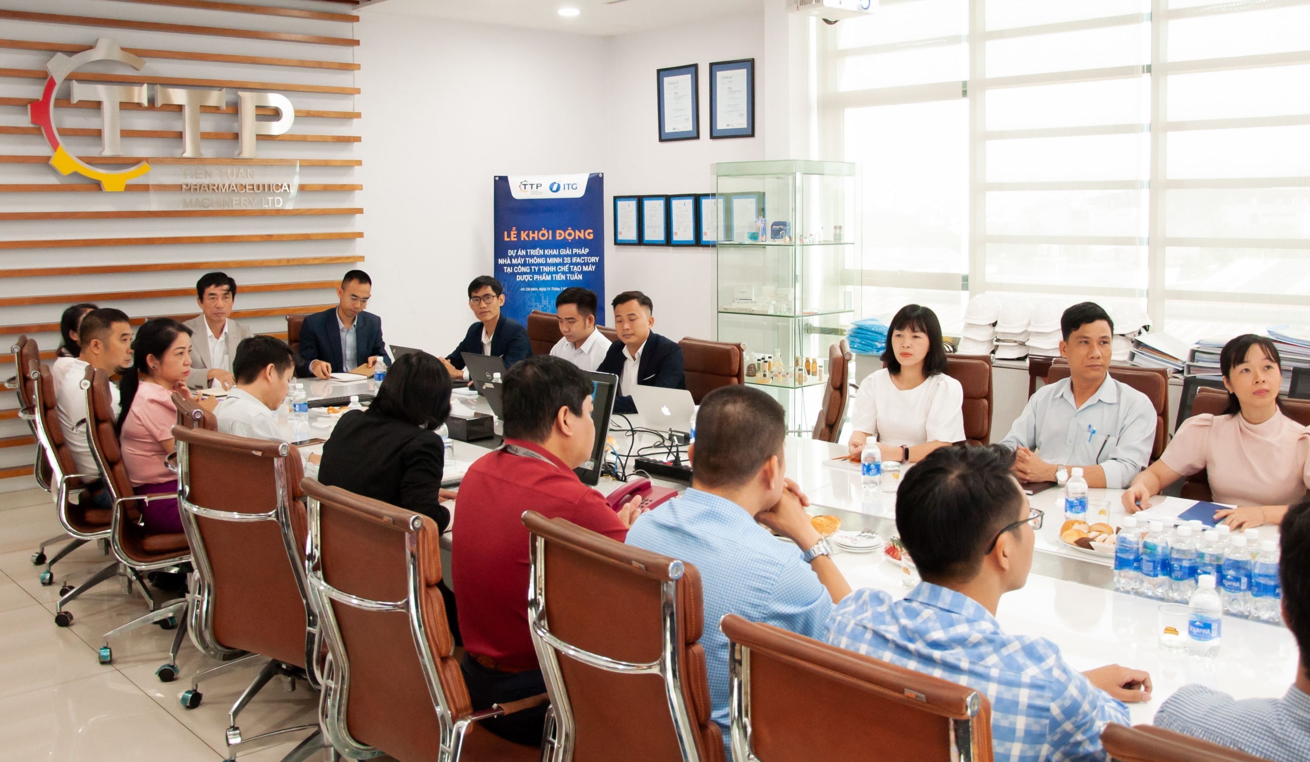 Dự án triển khai giải pháp nhà máy thông minh tại Tiến Tuấn