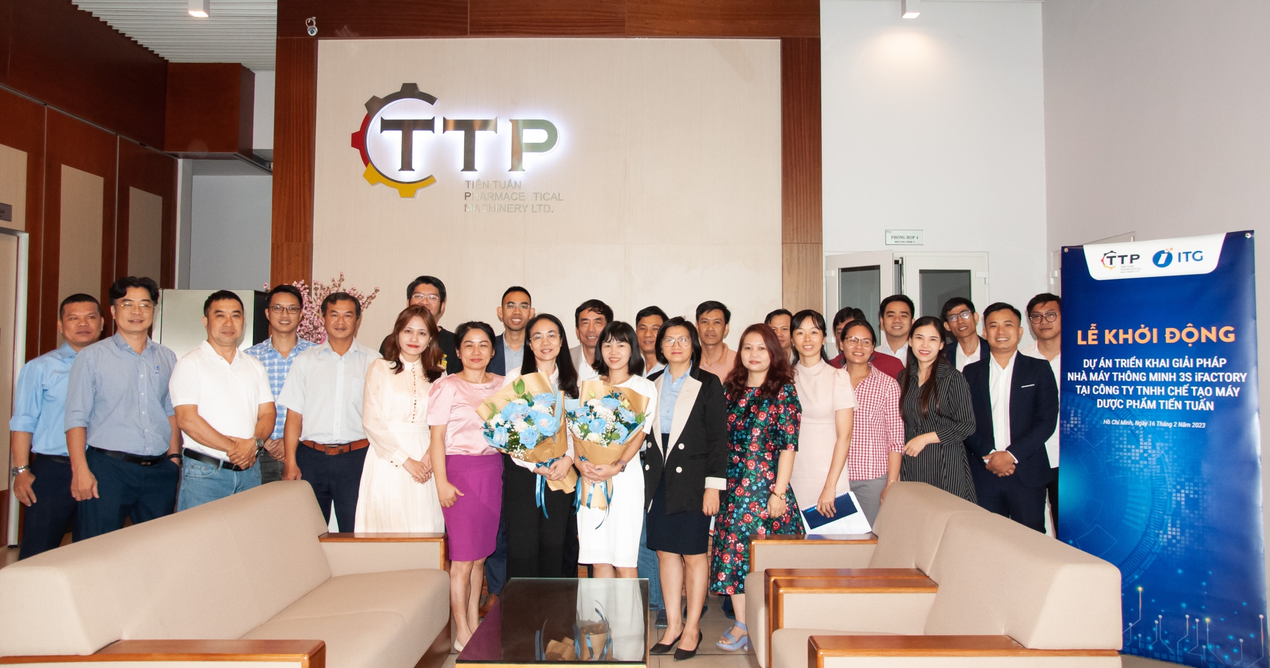 Dự án triển khai hệ thống 3S iFactory tại Công ty TNHH Chế Tạo Máy Dược Phẩm Tiến Tuấn