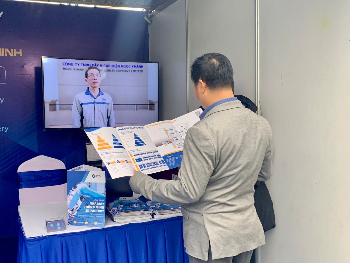 Giải pháp 3S iFACTORY thu hút sự quan tâm của đông đảo khách tham quan