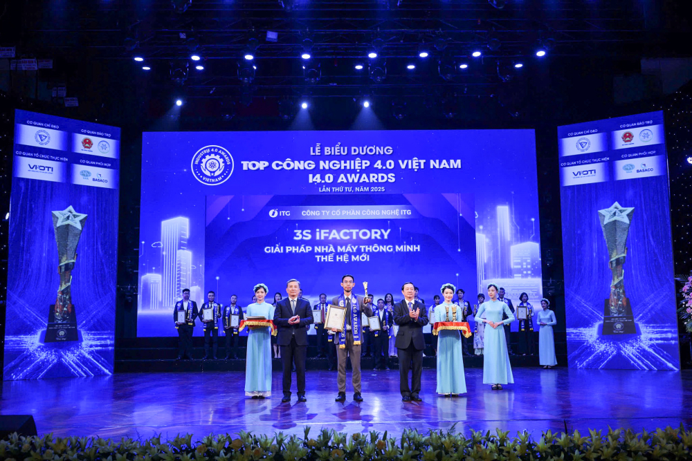 Thành công từ thực tiễn, 3S iFACTORY được vinh danh tại i4.0 Award 2025