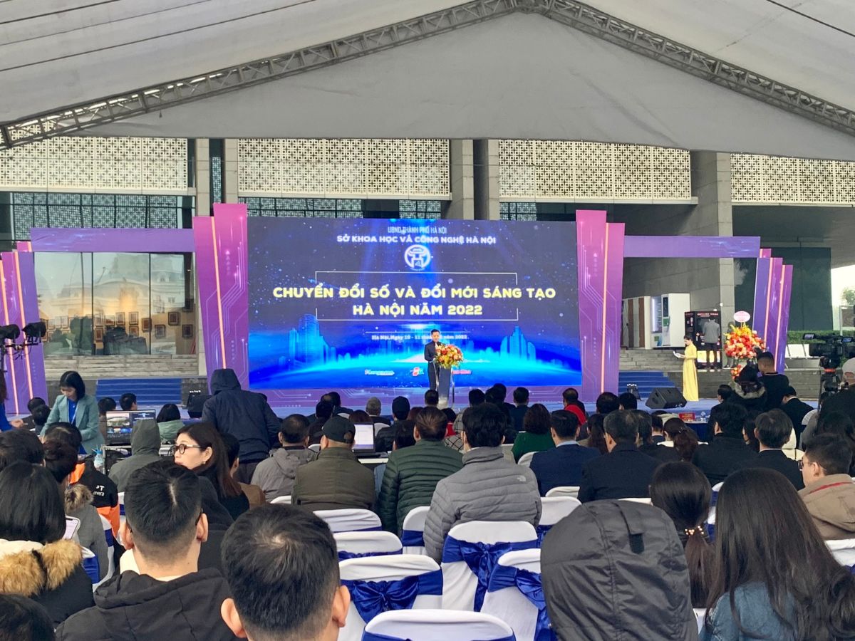 ITG tham dự triển lãm Chuyển đổi số và đổi mới sáng tạo Hà Nội 2022
