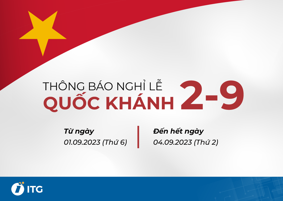 ITG thông báo lịch nghỉ lễ Quốc khánh 02/09/2023 2 Artboard 3 5