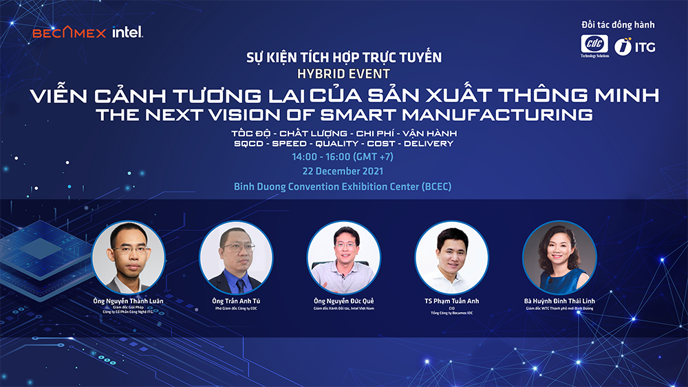 Mời đăng ký tham dự Webinar  “SQCD – The Next Vision of Smart Manufacturing”