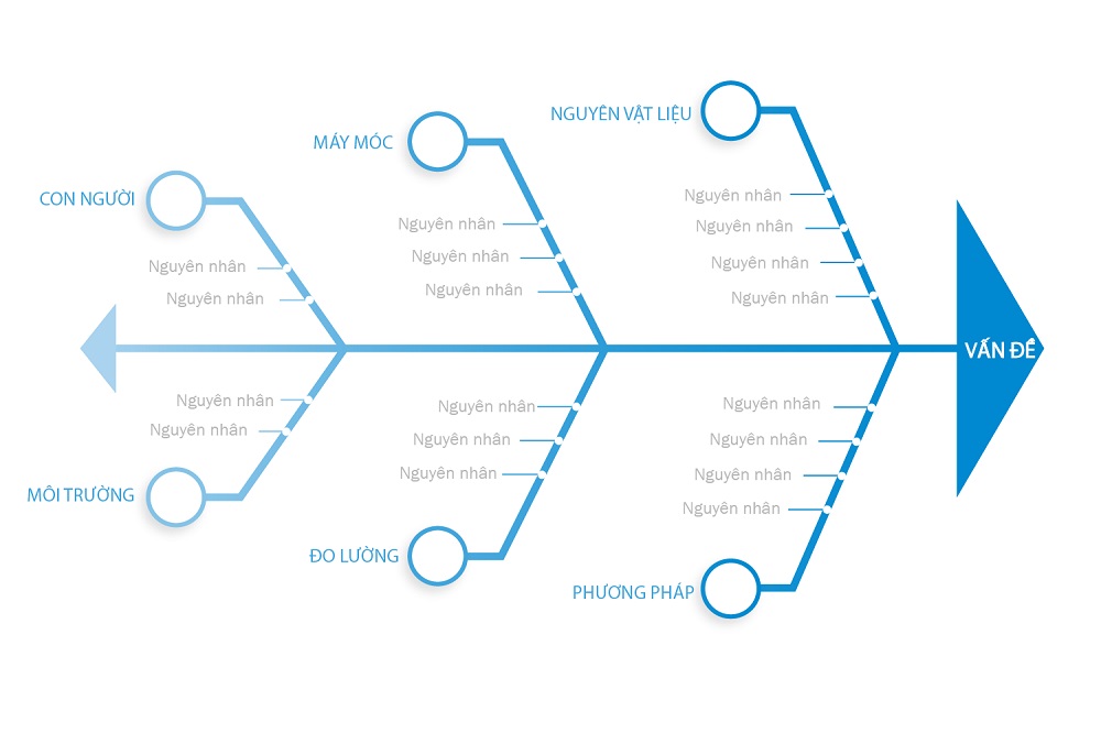 Cấu trúc biểu đồ xương cá trong sản xuất