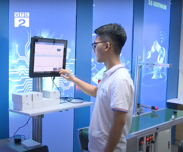 [VTC2] Phiên bản nâng cấp của giải pháp nhà máy thông minh 3S iFACTORY lên sóng chương trình Sao Khuê tỏa sáng