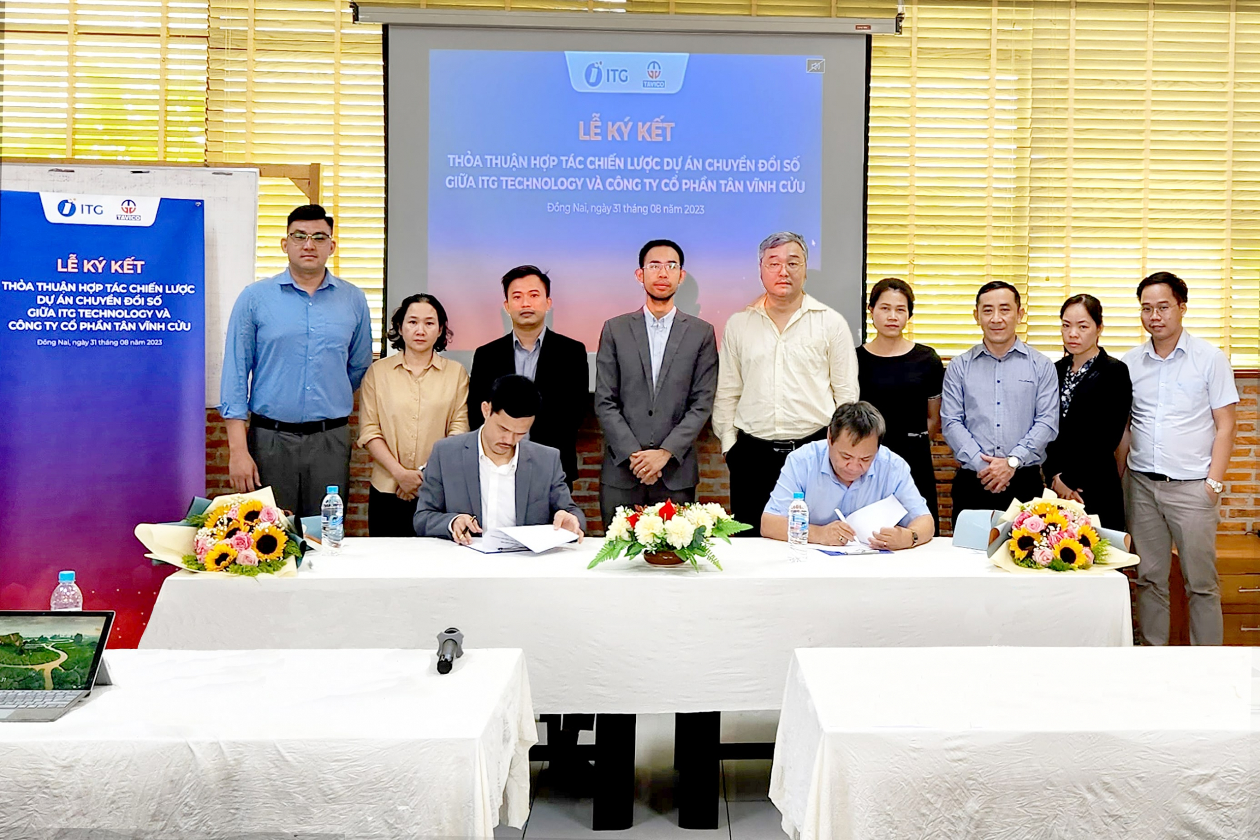 ITG và TAVICO ký kết thỏa thuận hợp tác chiến lược dự án chuyển đổi số