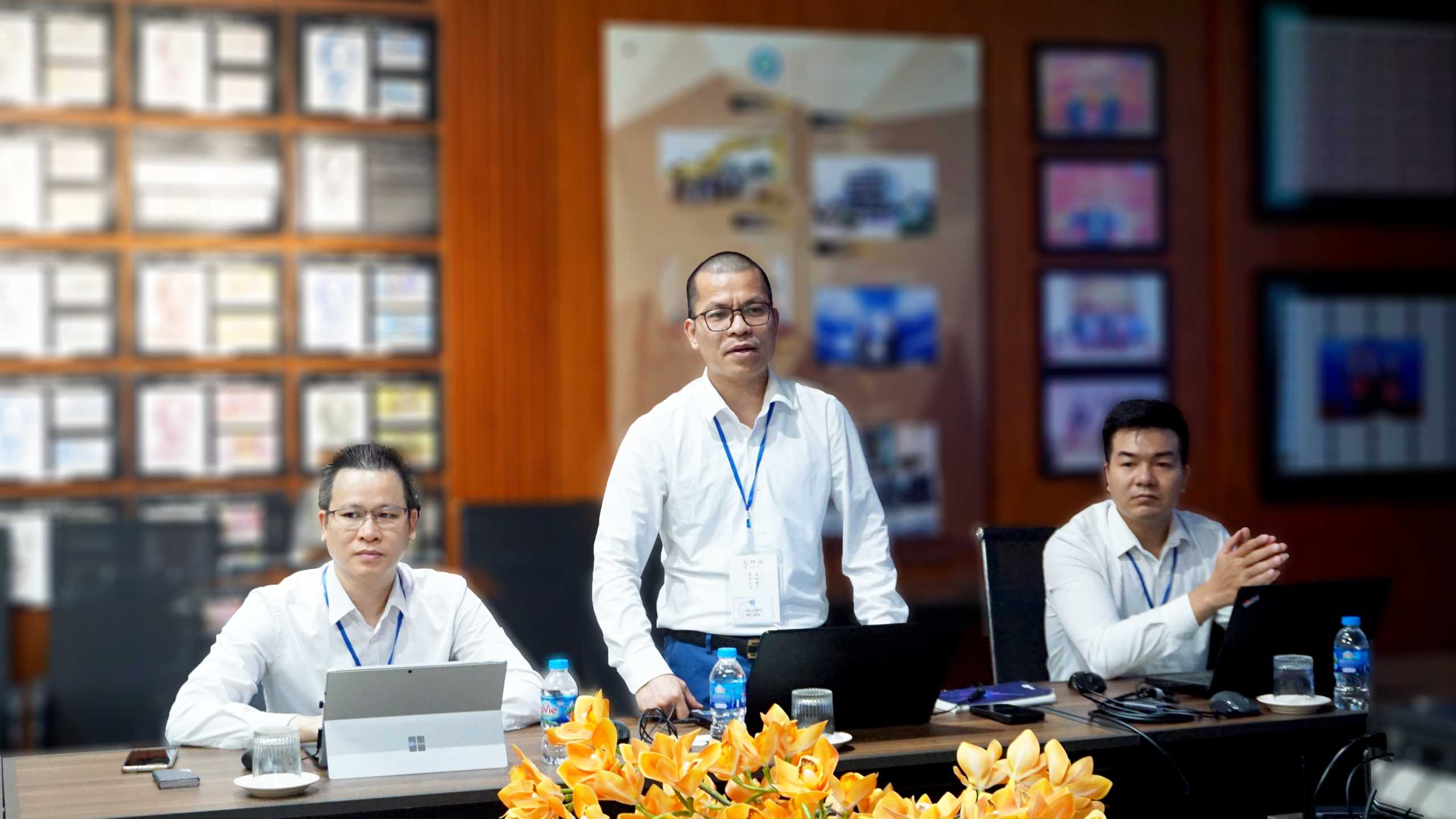 Kickoff dự án triển khai phần mềm 3S iFACTORY tại Công ty TNHH công nghệ cao Polymer Q&T - Nhà máy hiện đại nhất thế giới trong lĩnh vực Polymer 4 Ông Đinh Thế Hùng - Giám đốc dự án ITG cam kết bố trí nguồn lực tốt nhất để dự án đạt chất lượng cao và hoàn thành đúng tiến độ