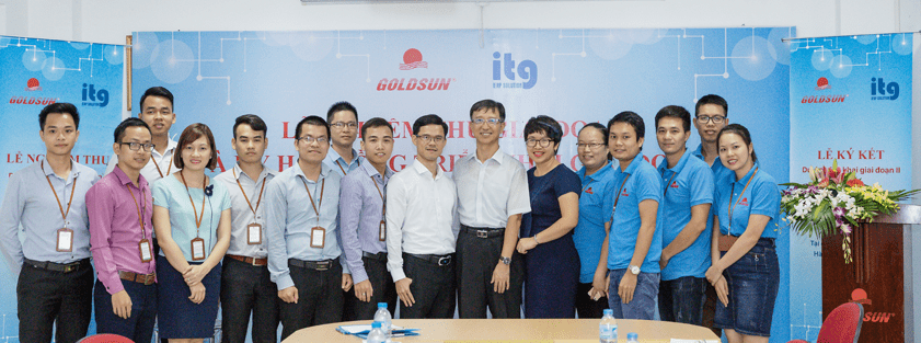 Doi du an Goldsun va ITG trien khai erp