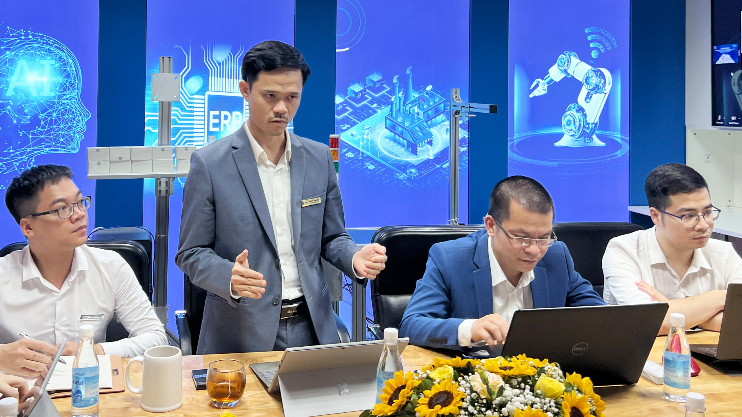 Giấy Hoàng hà triển khai giải pháp nhà máy thông minh