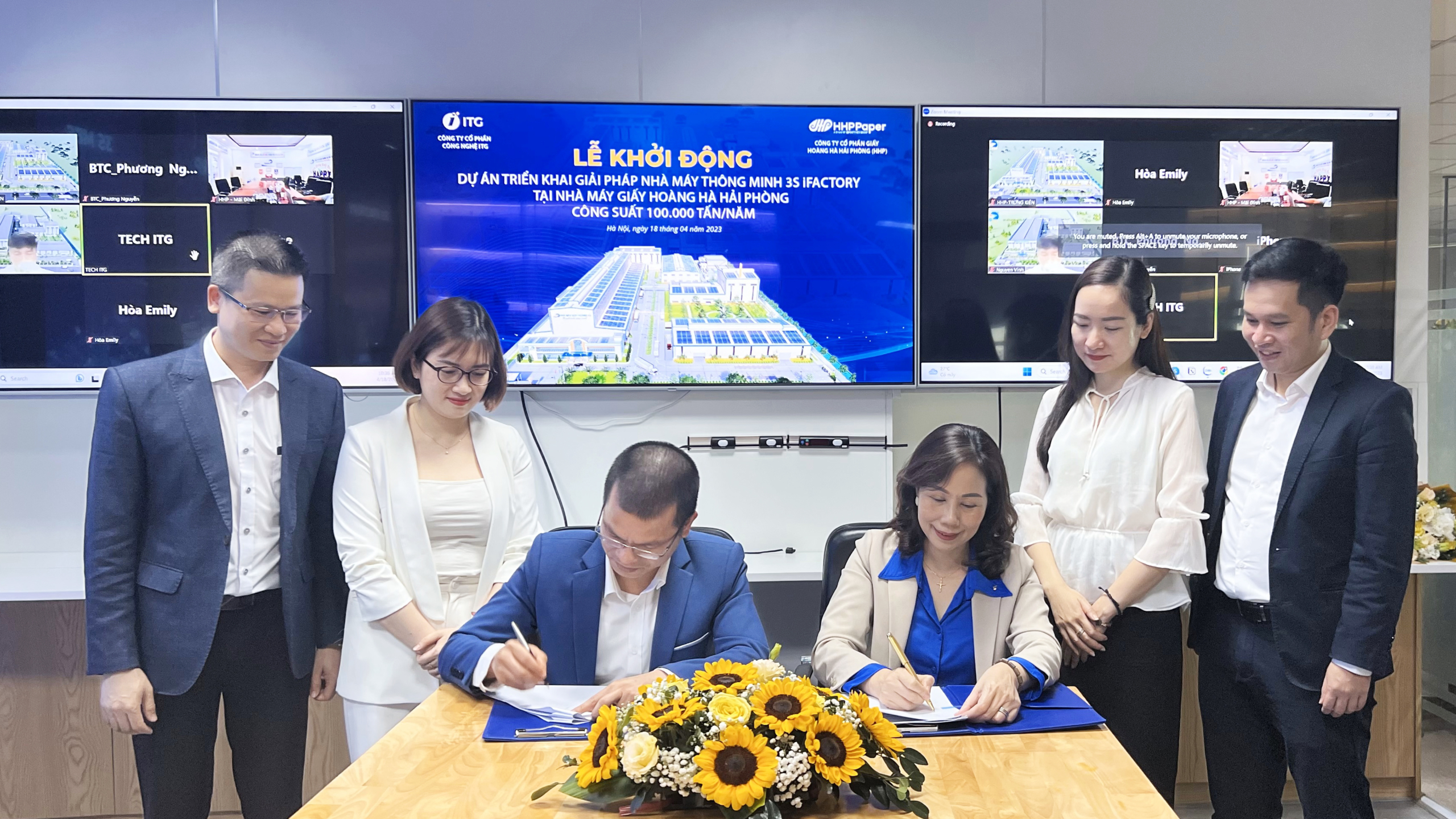 Dự án triển khai Nhà máy thông minh 3S iFACTORY tại HHP