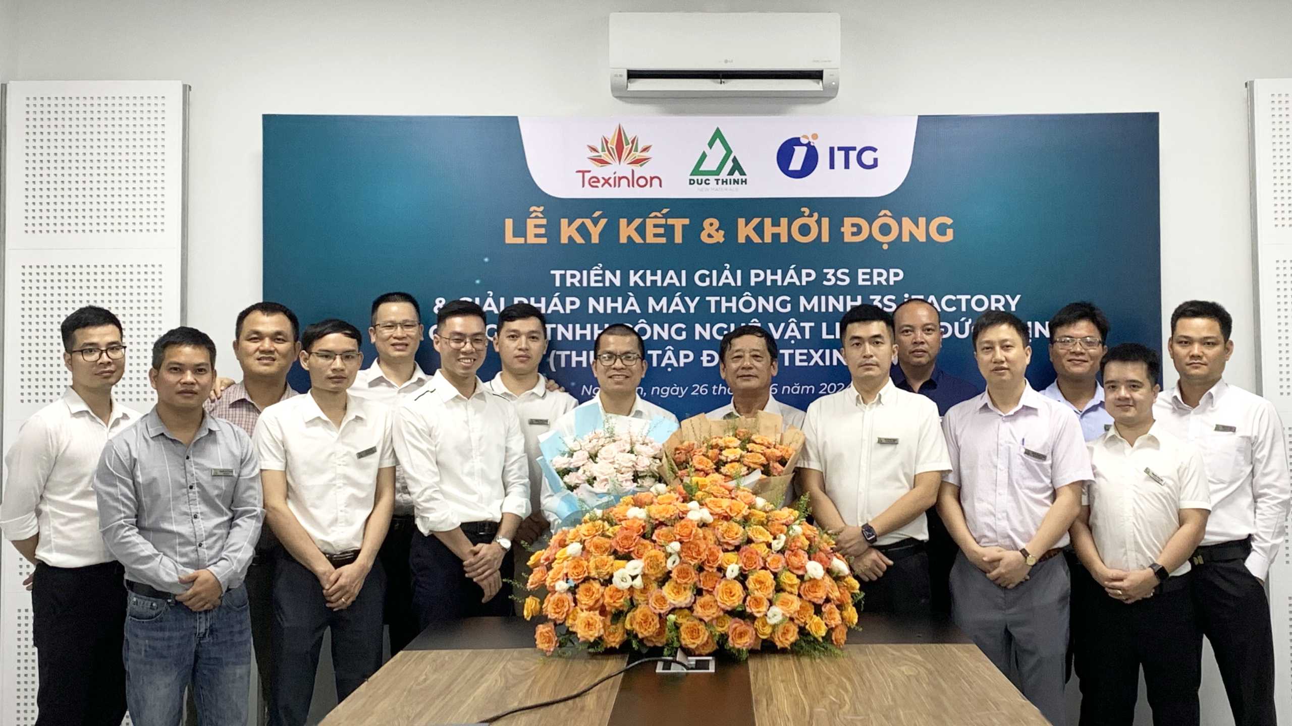 Tập đoàn Texinlon ký kết dự án triển khai giải pháp 3S ERP & 3S iFACTORY cho nhà máy Đức Thịnh, góp phần hiện thực hóa cam kết ESG