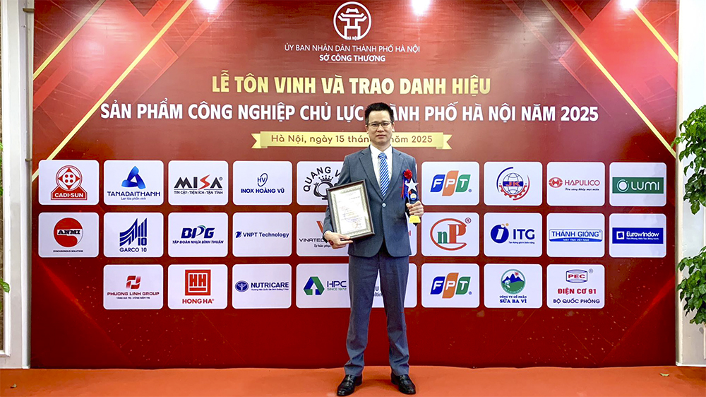 3S iFACTORY được vinh danh Sản phẩm Công nghiệp Chủ lực Hà Nội 2025: Khi niềm tin từ khách hàng trở thành động lực cho công nghệ Việt bứt phá