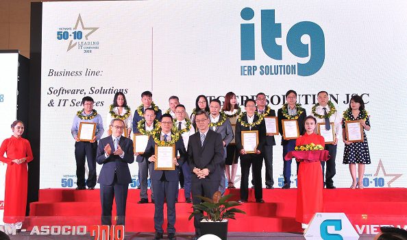 Năm thứ hai liên tiếp ITG nằm trong Top 50 Doanh nghiệp CNTT hàng đầu Việt Nam