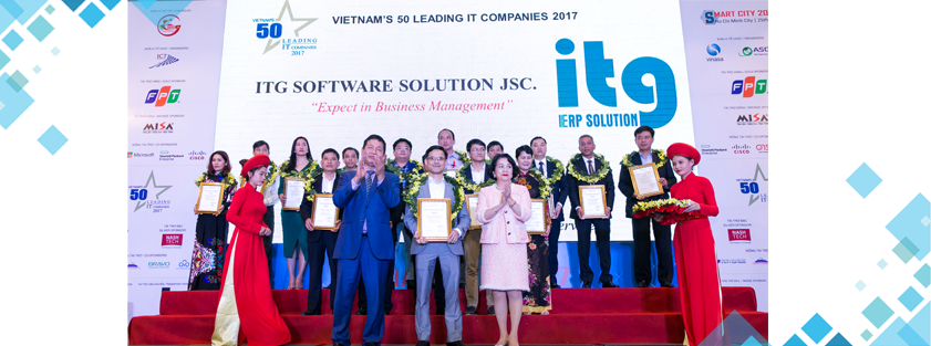 ITG được vinh danh trong “Top 50 doanh nghiệp CNTT hàng đầu Việt Nam”