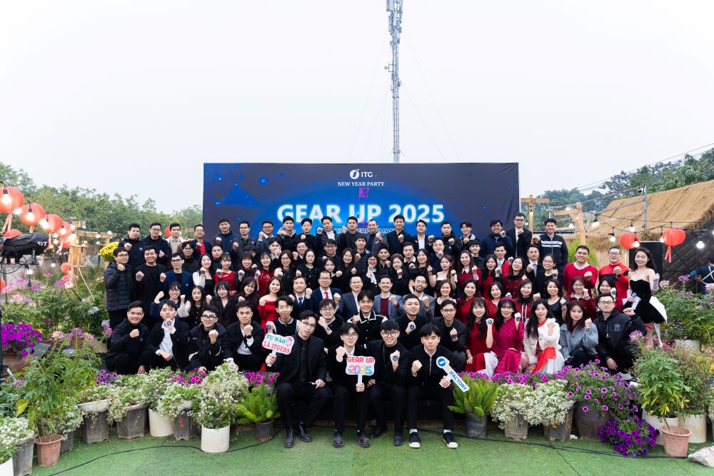 Chào đón năm mới cùng ITG  tại đêm tiệc ” Gear Up 2025 – for high performance”