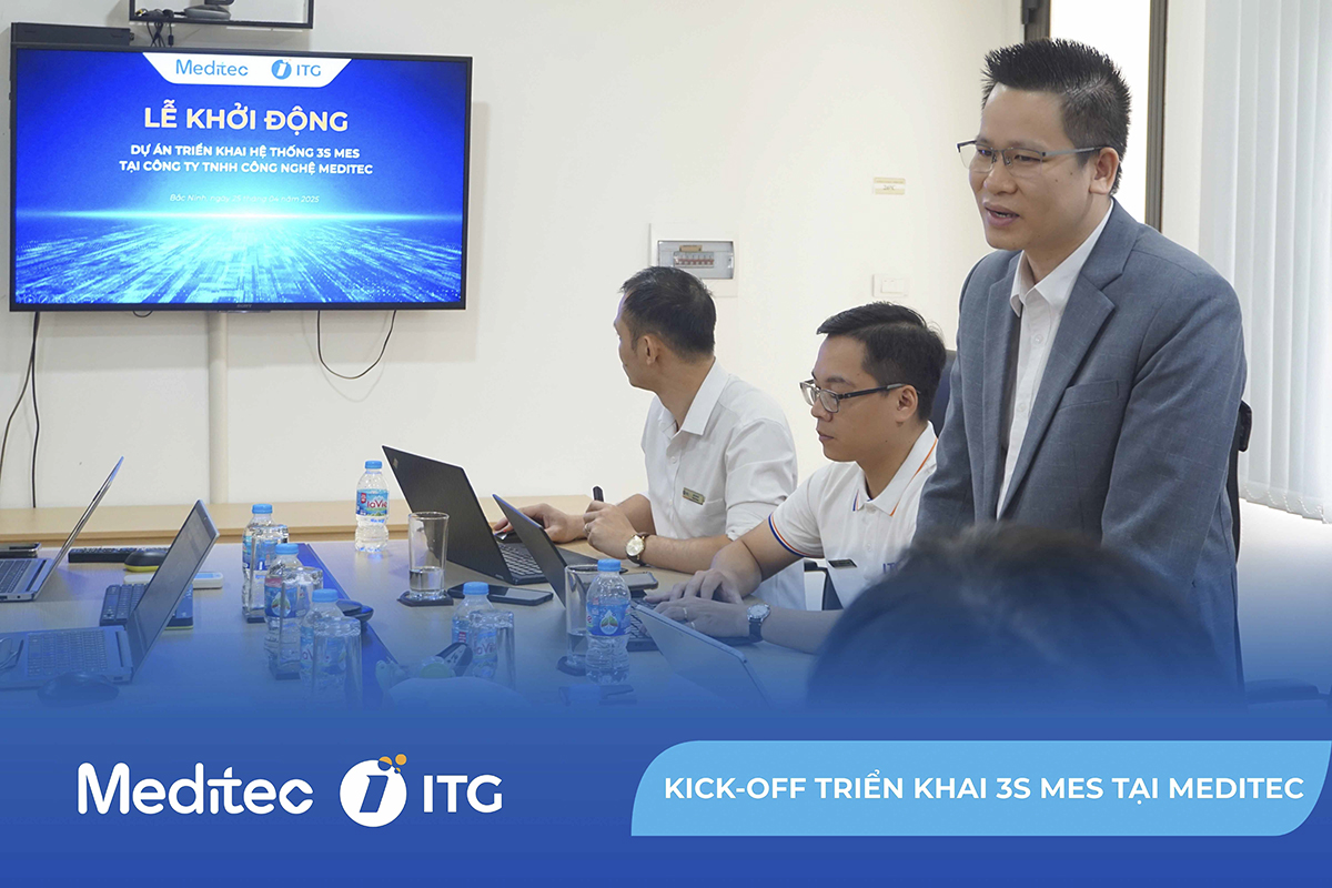 Khởi động dự án triển khai hệ thống 3S MES cho Meditec - Thành viên của Tập đoàn sản xuất thiết bị y tế lâu đời nhất Việt Nam 5 3S MES tại Meditec hỗ trợ truy xuất nguồn gốc