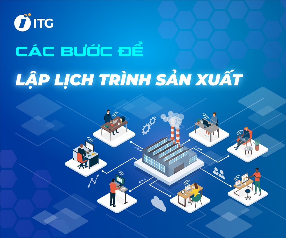 Các bước lập lịch trình sản xuất trong doanh nghiệp