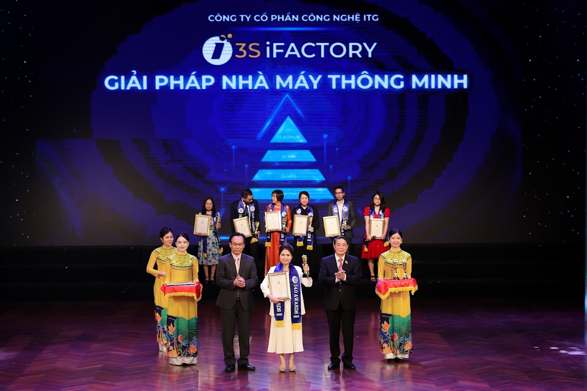 giải pháp nhà máy thông minh 3S iFACTORY đạt giải i4.0 awards