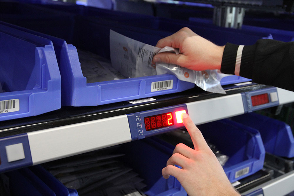 Pick to Light – Giải pháp công nghệ trong quản lý kho thông minh