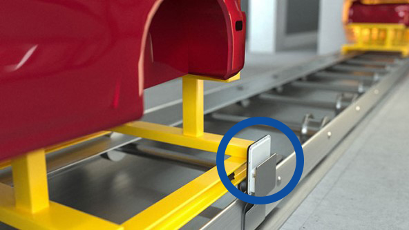 Minh họa ứng dụng RFID trong quản lý sản xuất xe oto