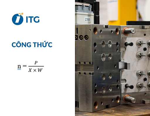 Tính lòng khuôn Cavity theo năng suất dẻo của máy