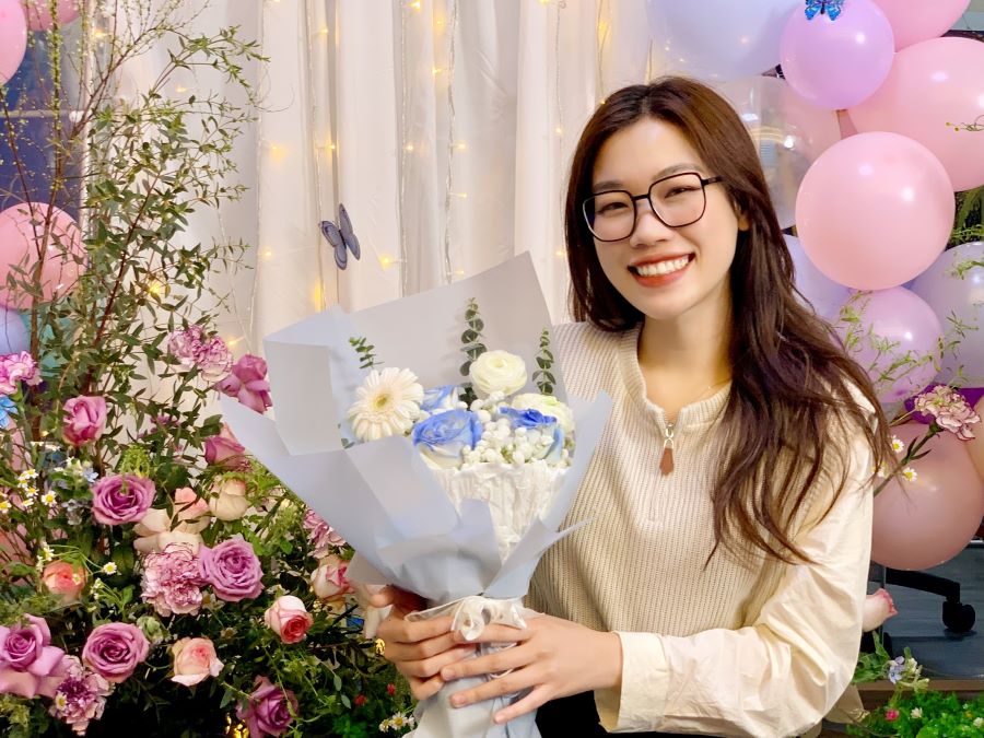 “Chăm Hoa” - Chào mừng 8.3 cùng các nàng Xuân của ITG 3 anh 2 dang web 8.3