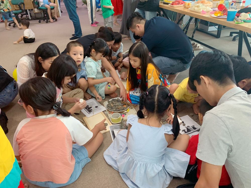 BỮA TIỆC "TRÒN TÌNH ĐOÀN VIÊN'' TẠI CUNG TRĂNG ITG 6 anh danh web 6